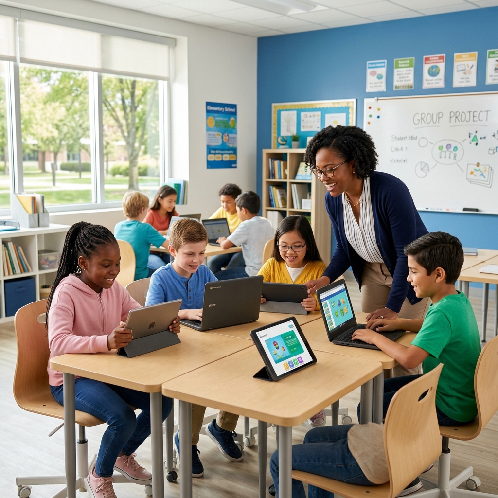 Modern Digital Classroom